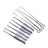 10 PCS Locksmith Tool Key Remove Removal Hooks Lock Kit Broken Key Extractor Set by ExGizmo