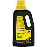 Hunters Specialties Scent-A-Way MAX Fresh Earth Laundry Detergent | Scent Eliminator Formula for Hunting Gear - 32 OZ Bottle