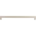 Top Knobs M1838 Asbury Collection 12" Square Bar Pull, Brushed Satin Nickel