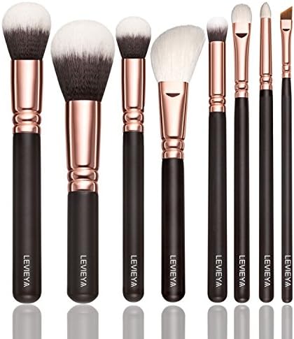8 Pics Makeup Brushes Set - Foundation Brushes, Cosmetic Brushes, Professional Brushes for Face Make-up, Contour Brushes…
