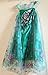 American Vogue ANNA ELSA FROZEN FEVER Girl's Birthday Dress Costume (7-8 Years, Green)