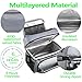 Lunch Bag for Men, Insulated Large Lunch Bag, Women, Reusable Waterproof Cooler Bag, Double-sewn, Waterproof, 600D Oxford Fabric, Large Mesh Side Pockets, Detachable Shoulder Strap