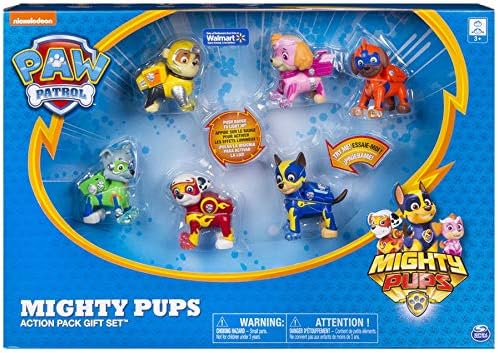Paw Patrol Mighty Pups Action Pack Gift Set