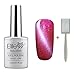 Elite99 Soak Off 3D Magnetic Cat Eye Gel Polish UV LED Nail Art 6582 Shimmer Rose Red Free Magnet