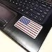 Metal American Flag Emblems Stickers Pack, 6 PCS Lightweight Aluminum Alloy Stars and Stripes Badge Decorative Decals for Car Bumper Laptop Motorcycle Luggage Bike Wall Door
