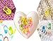 240 Pieces Knitting Crochet Locking Stitch Markers Stitch Counter Stitch Needle Clip with Compartment Box Storage Case