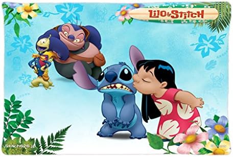 Custom Lilo And Stitch Disney Cartoon Pillowcase Rectangle Pillow Case Standard Size ~ North LU Durable Gift