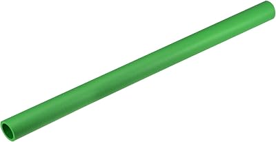 sourcing map Green Foam Grip Tubing 25mm ID 5mm Wall 0.5m Non-Slip Tool Fitness