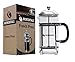 Premium French Coffee Press By Brewsentials.com - 1L Carafe Brewer - Custom Filter Design - Heat Resistant Glass - Brewing Essentials For Java Lovers