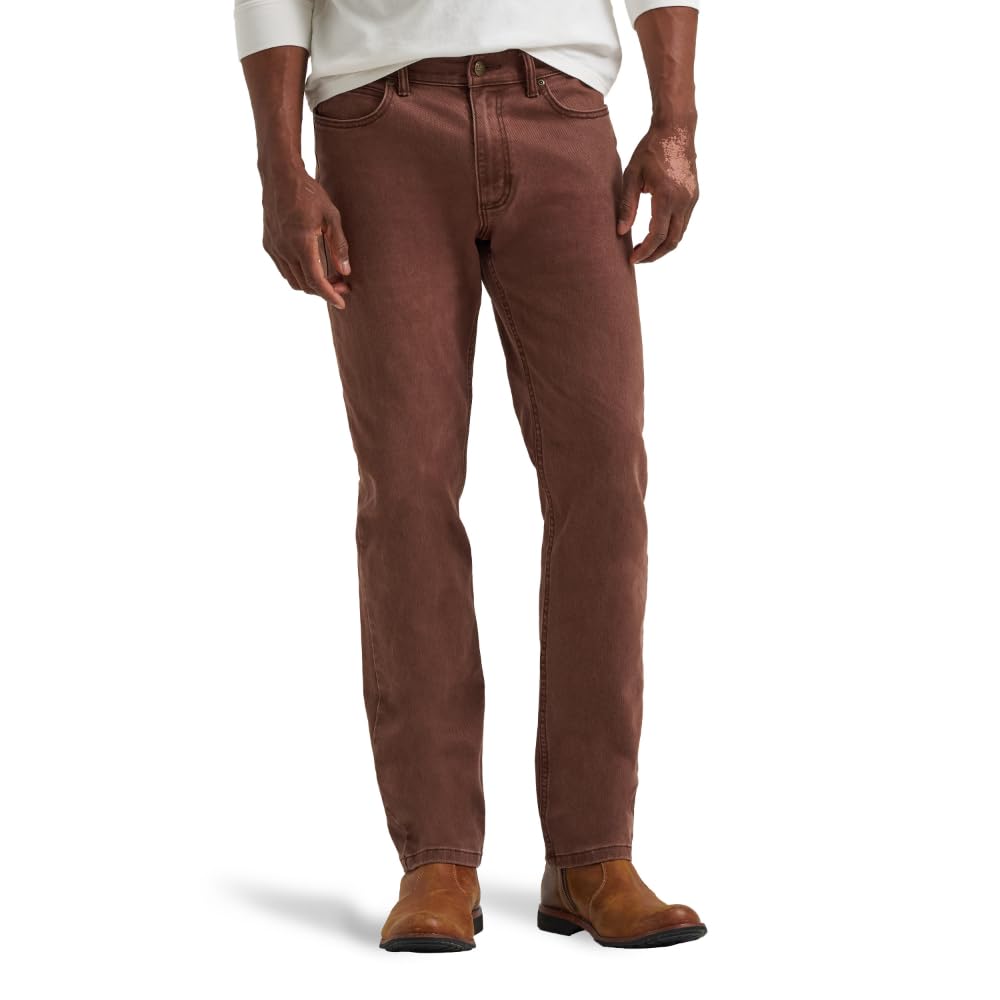 Lee Men's Legendary Regular Straight Jean, Bistre, 30W x 32L Image