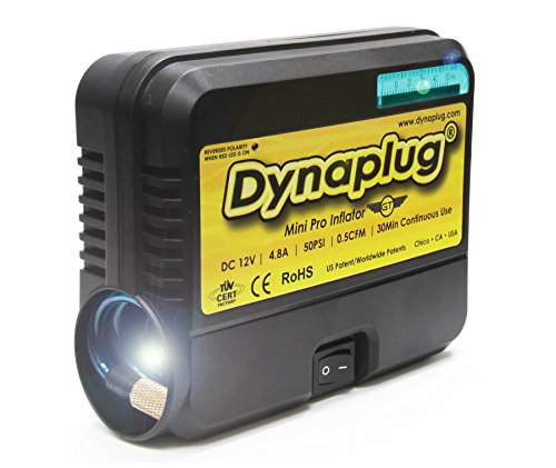 Dynaplug 12 Volt Inflator Tire Pump - Mini Pro