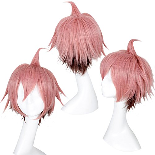 Cfalaicos Danganronpa Dangan-ronpa 2 Naegi Makoto Anime Cosplay Wig