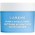 Lumene Nordic Hydra [Lahde] Intense Hydration Moisturizer - Lightweight Plumping Face Cream for Dry Skin - Enriched with Arctic Spring Water + Hyaluronic Acid for Instant Moisture (1.7 oz)