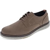 Dockers Mens Easedale Dress Casual Lace Up Oxford, Dark Taupe, 11M