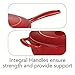 Tramontina Bestow Enameled Cast Iron Saucier Pan with Lid, 3-quart, Red