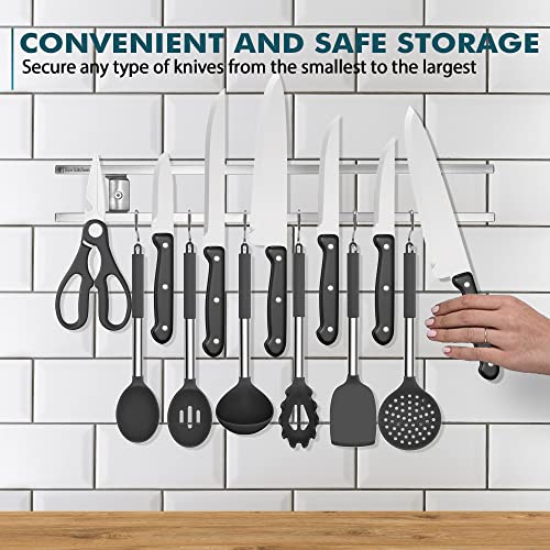 Knife Holder for Wall Stainless Steel Knife Strip