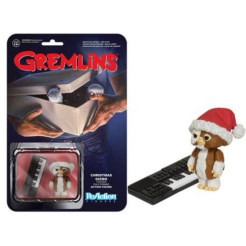 Funko Gremlins Christmas Gizmo ReAction 3 3/4-Inch Retro Action Figure