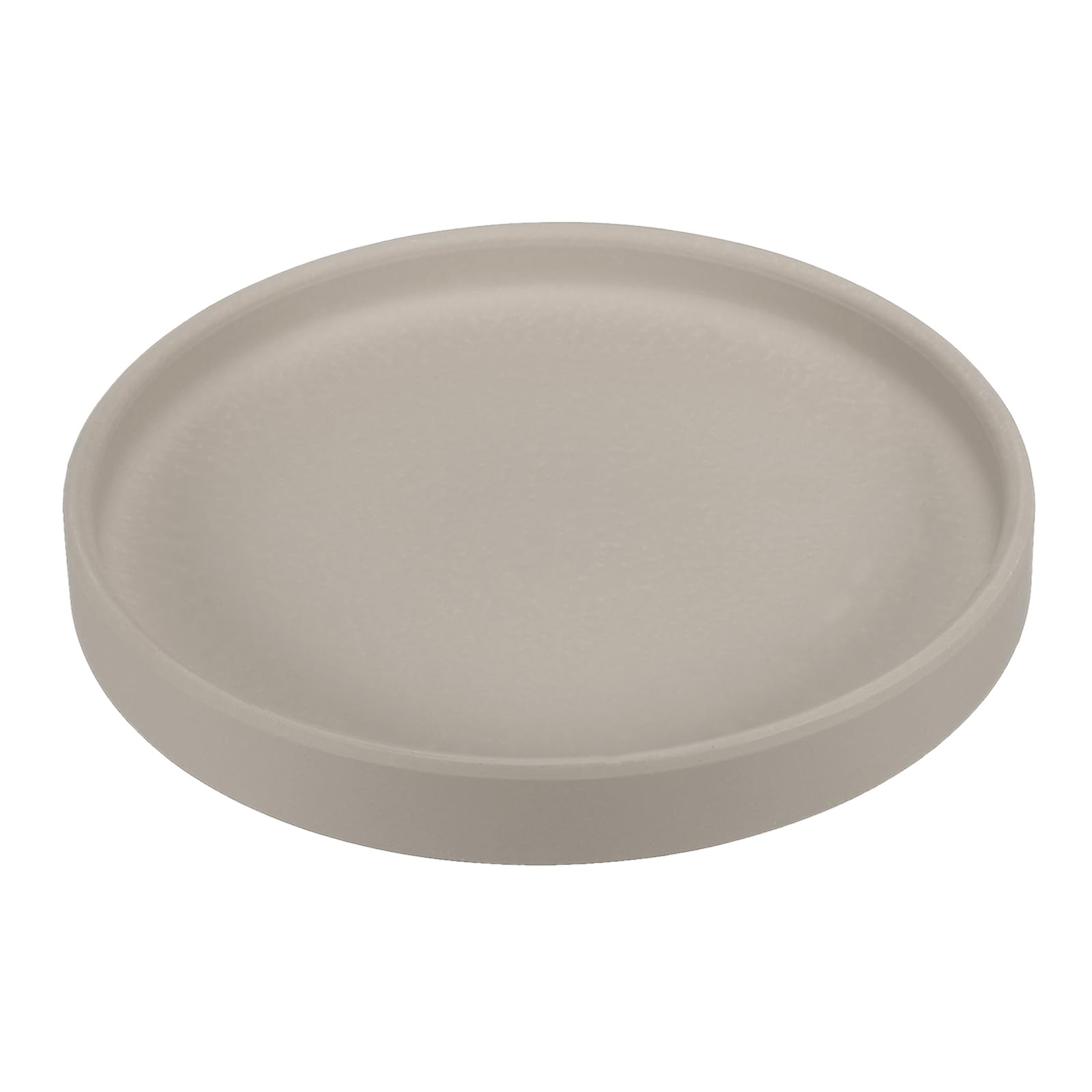 PATIKIL 6 Inch Round Ceramic Plant Saucer, Plant Saucer Tray Flower Planter Drip Tray for Indoors Outdoors Patio Balcony, Gray