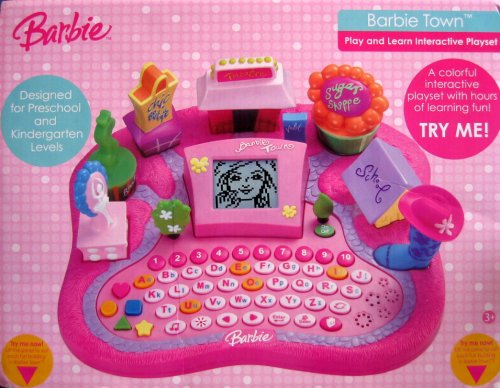Oregon Scientific Barbie Town Electronic Learning Keyboard