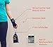 Gymnastics Grips with Wide Wrist Wraps & Resistance Band Set, WODs for Crossfit Grips | Wodies | Gym | Workout Gloves for Men & Women (Large, Black)