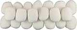 Stove Wizard 10 White Ceramic Pebbles Replacement Coal for Gas Bio Ethanol view 8