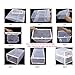 ITIDY Shoe-Boxes-Clear-Plastic,Shoe Box for Women and Men Size,Foldable Stackable Shoe Container,Closet Shelf Shoe Organizer,4pk,Large Size,Clear with White Frame
