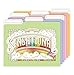 Knock Knock File under Fantastic File Folders Set, Decorative Coloring File Folders (Set of 6, 11.5 x 9-inches)