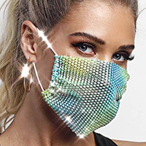 Fstrend Crystal Rhinestone Mesh Covering