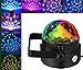 LUNSY Sound Activated Party Lights with Remote Control Dj Lighting RGB Disco Ball Light, Strobe Lamp 7 Modes Stage Par Light for Home Room Dance Parties Bar Xmas Wedding Show Club - 4 Pack