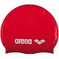 Arena Classic Unisex Soft Silicone Swim Cap for Women and Men, Intensive Training Comfortable Non-Slip Long Hair Swimming Hat