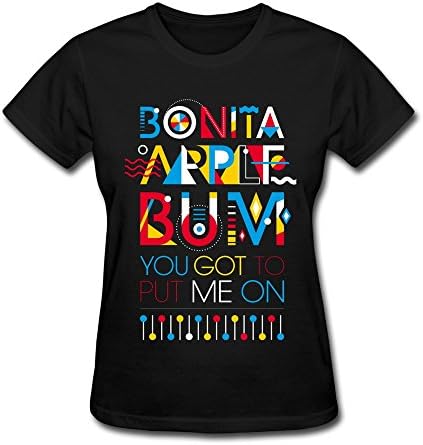 LUYI Women's A Tribe Called Quest T Shirts M Black