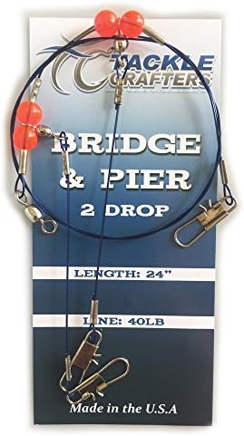Bridge and Pier Rig 2 Drop 12 Pack - TACKLE CRAFTERS