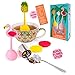 CAZD Loose Leaf Tea Infuser Gift Set. Fun Pineapple & Flamingo Silicone & Fine Mesh Tea Basket. Cute Tea Steepers with Bonus Tea Scoop. Great for Iced Tea.