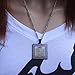 Men's Gunmetal 4 Qul Quls Quran Surah Necklace Islamic Islam Muslim Allah (24
