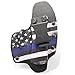 Thin Blue Line IWB Hybrid Concealed Carry Holster (Right-Hand, for Glock 43 & 43X)