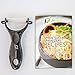 Life Dynamics Spiral Slicer, Zucchini Pasta Maker, Vegetable Slicer, Spiralizer, HandHeld Black