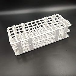 POCOMOCO 3 Pack Plastic Test Tube Rack, 60 Holes