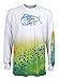 Guy Harvey Men's Dorado Pro UVX Performance T-Shirt, White, Large