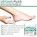Urea 40% Plus 2% Salicylic Acid Cream, Dermatologist Recommended Exfoliating Skin Moisturizer & Foot Cream (4oz)