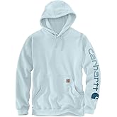 Carhartt Men's Loose Fit Midweight Logo Sleeve Graphic Sweatshirt