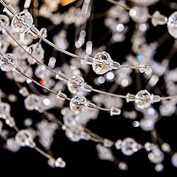 Macarena Modern Silver Crystal