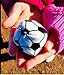 MICHLEY 1.7 Inch Mini Sandbag Sports Balls Outdoor Footbag Classic Set of 4 (Football, Baseball, Basketball, Soccer)