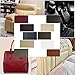 Dark Brown Leather and Vinyl Repair Patch by TMgroup, Genuine Faux Leather Repair Patch, Peel and Stick for Couch, Sofas, car Seats, Hand Bags,Furniture, Jackets, Large Size 3'' x 6'' (2)