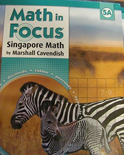 Amazon.com: Math in Focus: Singapore Math 1A, Student Edition