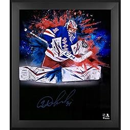 Igor-Shesterkin-New-York-Rangers-Framed-Autographed-20-x-24-In-Focus-Photograph-Autographed-NHL-Photos