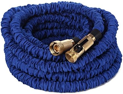 NovelWorld Expandable Triple Latex Core Brass Fittings, Great for Heavy Duty, Extra Strength and Flexible Garden Hose