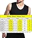 Rdfmy Men's Hot Sweat Body Shaper Workout Tank Top Slimming Vest Weight Loss Shapewear Neoprene No Zipper