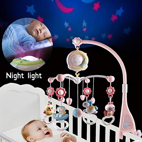 baby musical cot mobile night light
