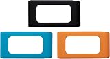 Kingston XS SSD Rubber Sleeve 3 Pack Black Blue Orange SNA-XSR1-3P view 1