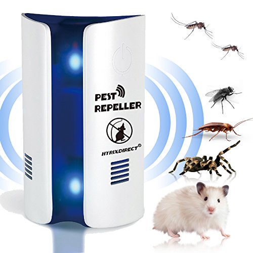 Ultrasonic Pest Repeller Electronic Pest Repellent Plug In Pest Control Indoor Pest Reject For Insect Roaches Bugs fleas Mosquitoes Spiders Fly Ant Non-toxic-Human&Pet Safe Night Light No Noise